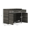 Sunny Rattan Towel & Toy Storage Cabinet