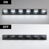 Sleek Black LED Vanity Light Fixture