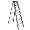 Sturdy Grey Fibreglass Step Ladder