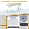 Chic Nail Table with Smart Vent & Cozy Cushion