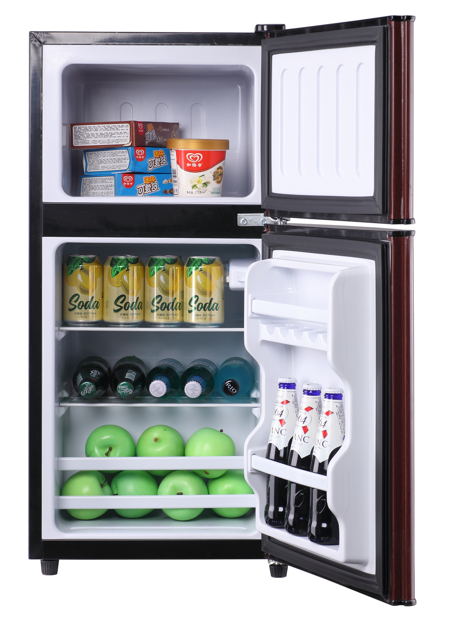 ChillMate Mini Fridge with Freezer - Perfect for Home, Dorm, or Office!