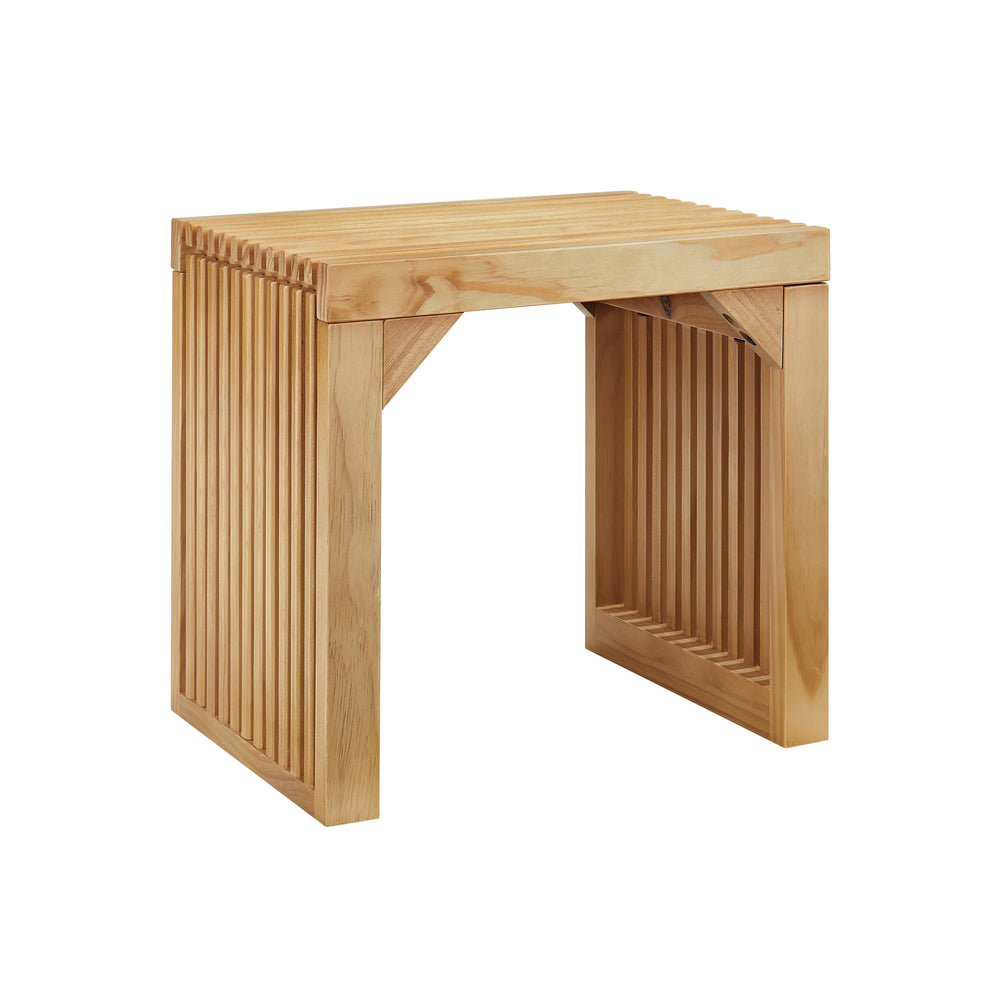 Rustic Pine Bench & Table Set