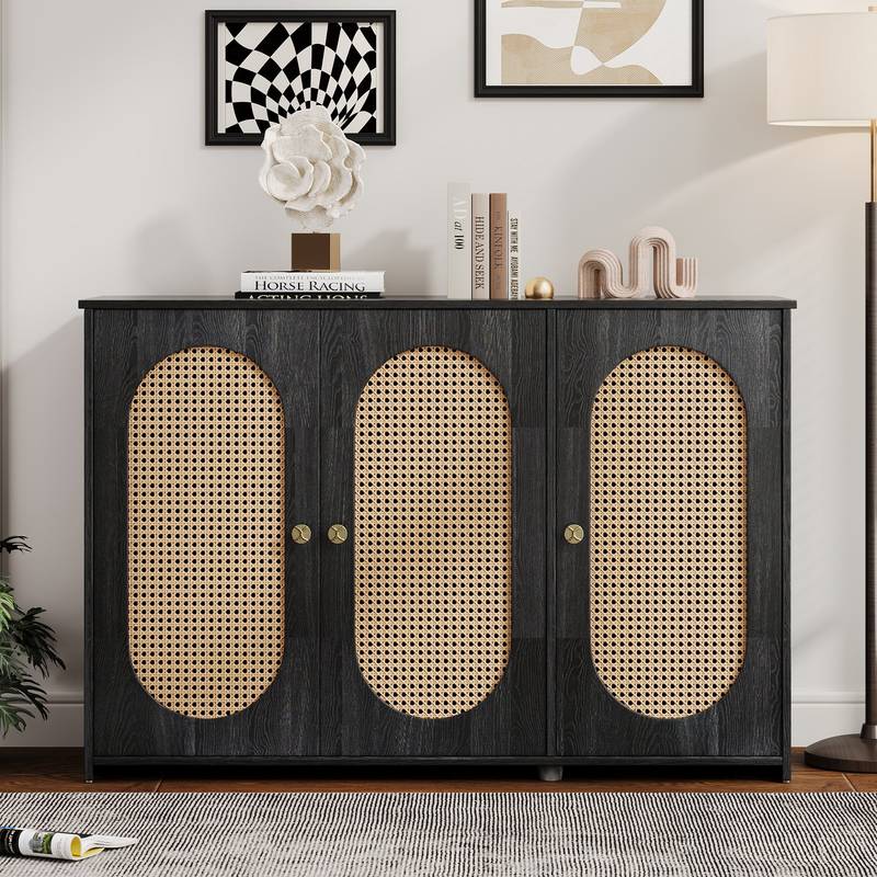 Vintage Vibes Rattan Sideboard