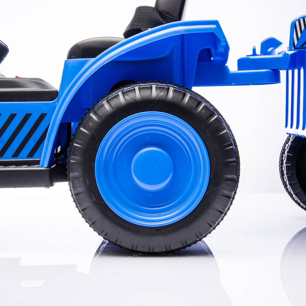 Black Knight Electric Ride-On Tractor for Kids