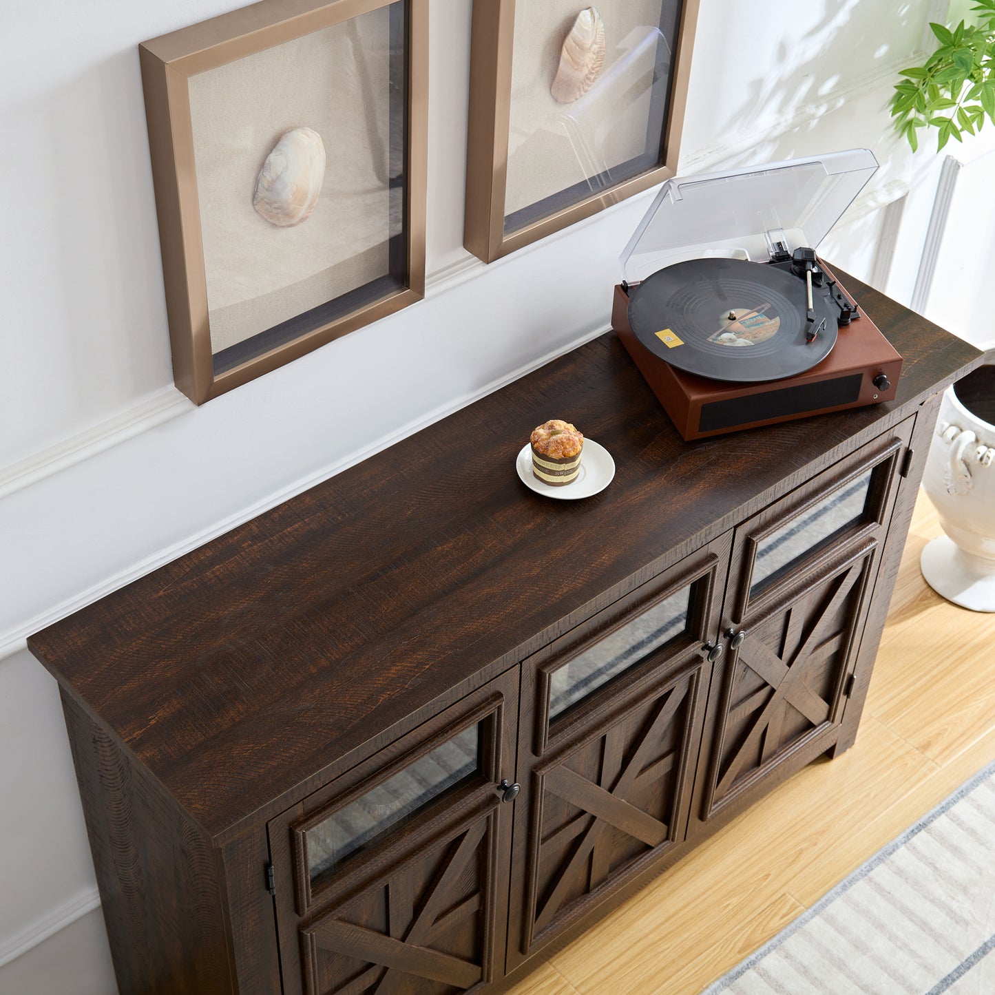 Charming Farmhouse Buffet Cabinet