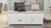 Chic Storage Bench with Cushion and Hidden Space