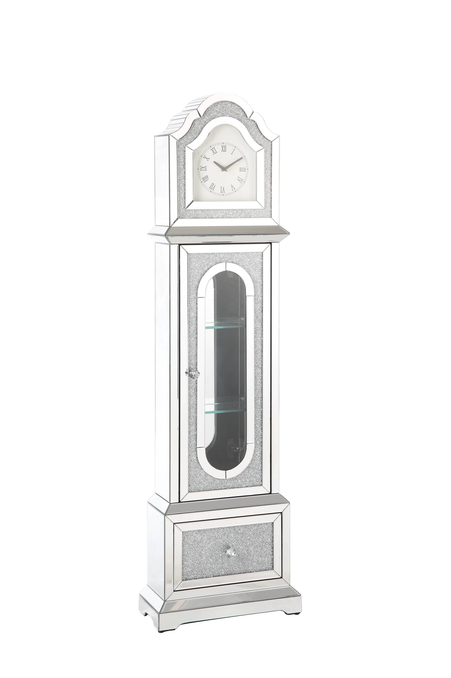 Radiant Noralie Grandfather Clock with LED & Sparkling Accents