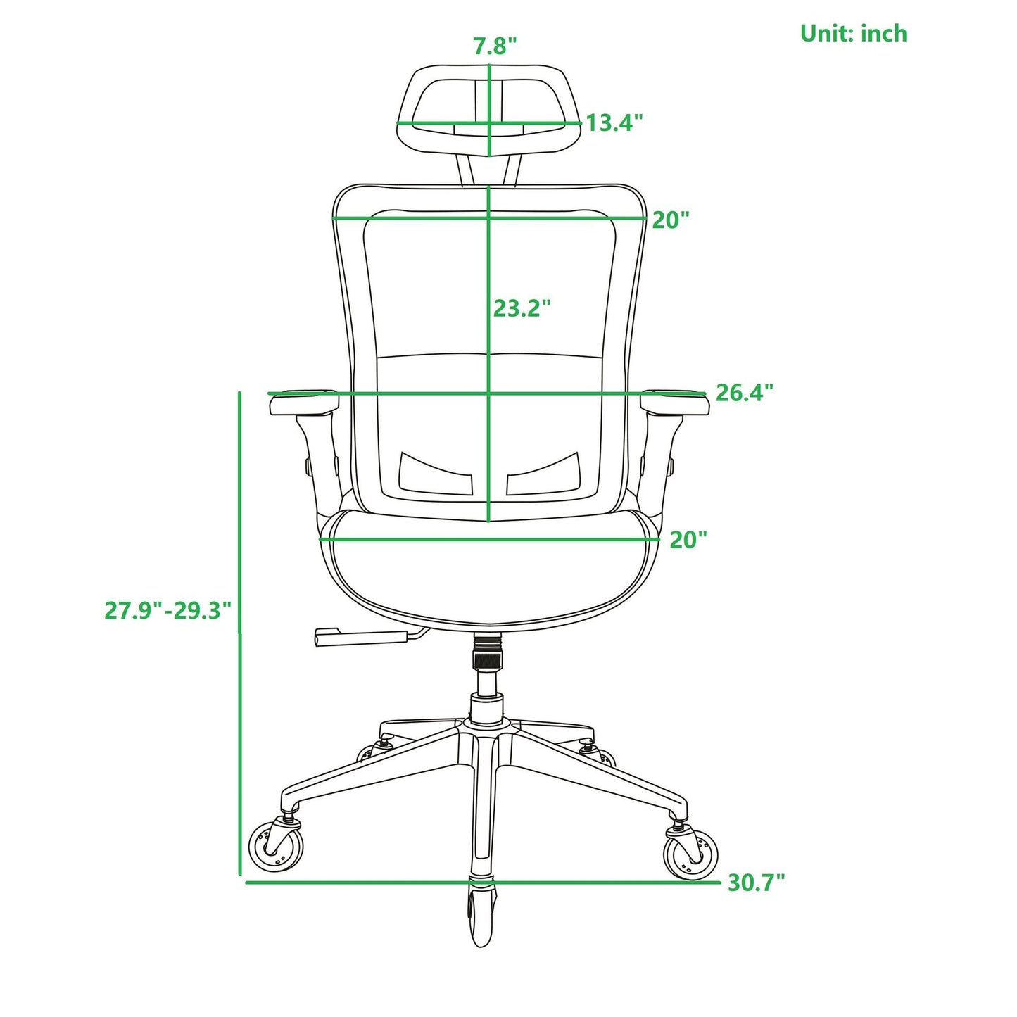 ComfortPlus Mesh Office Chair - Style & Support for Your Workday