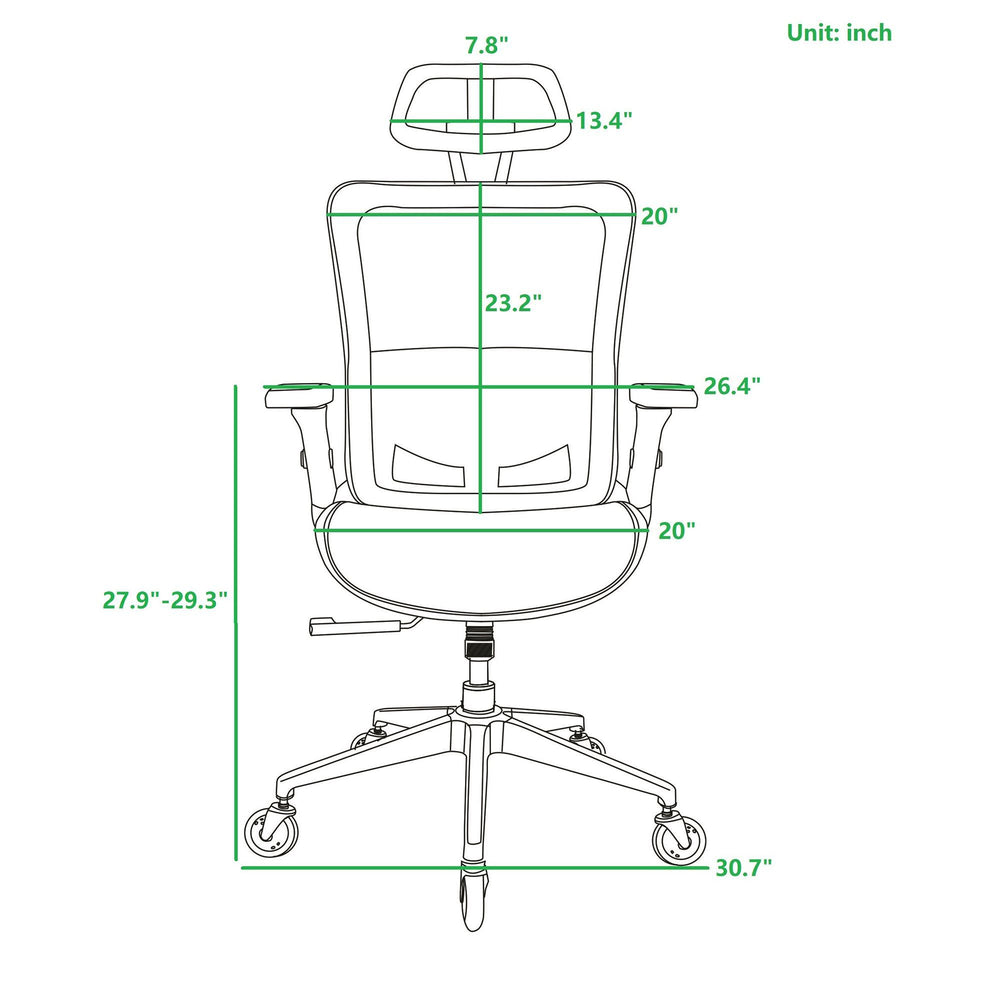 ComfortPlus Mesh Office Chair - Style & Support for Your Workday