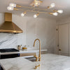 Stylish Brass Ceiling Light Fixture