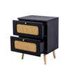Rattan Charm Nightstand