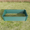 Veezyo Rectangular Metal Garden Bed - Perfect for Flowers & Veggies!