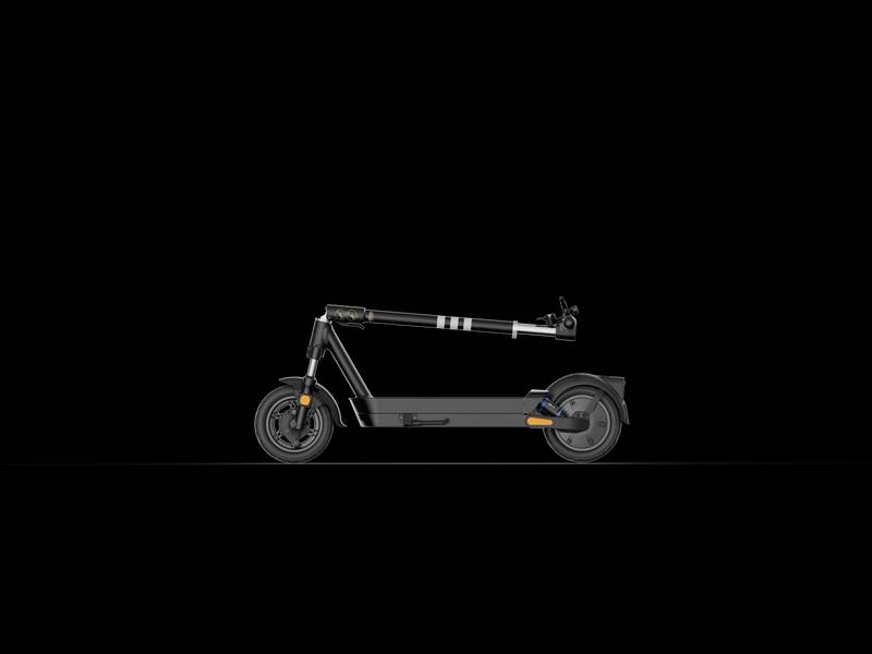Getaway Glide: The Ultimate Dual-Suspension Electric Scooter