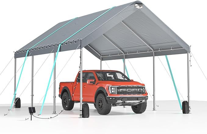 Ultimate Heavy-Duty Car Canopy - Versatile Shelter for Vehicles and Events