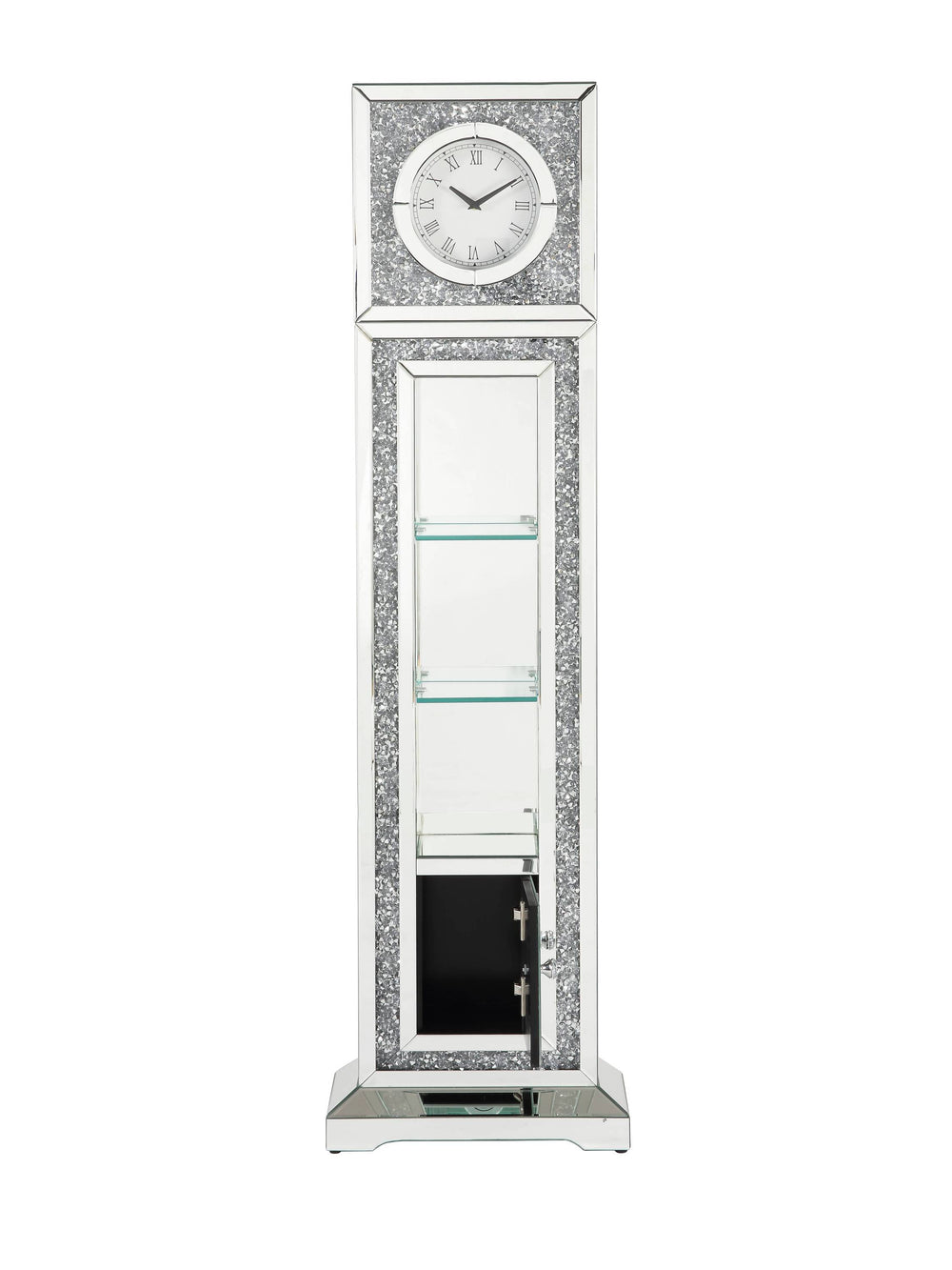 Shimmering Elegance Grandfather Clock