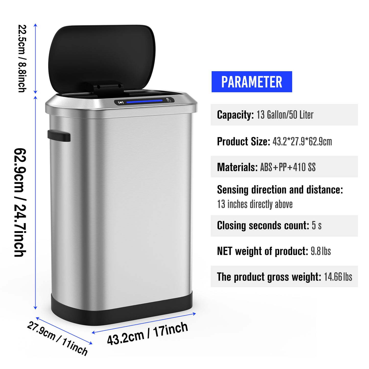 Smart Sensor Trash Can