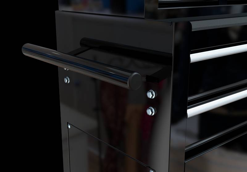 Ultimate Rolling Tool Chest with Drawers - Black