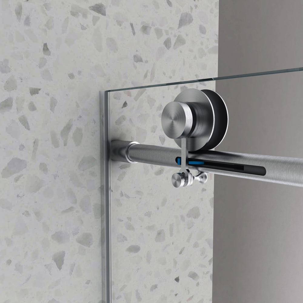 SmoothSlide Frameless Shower Door with Easy Clean & Soft Close