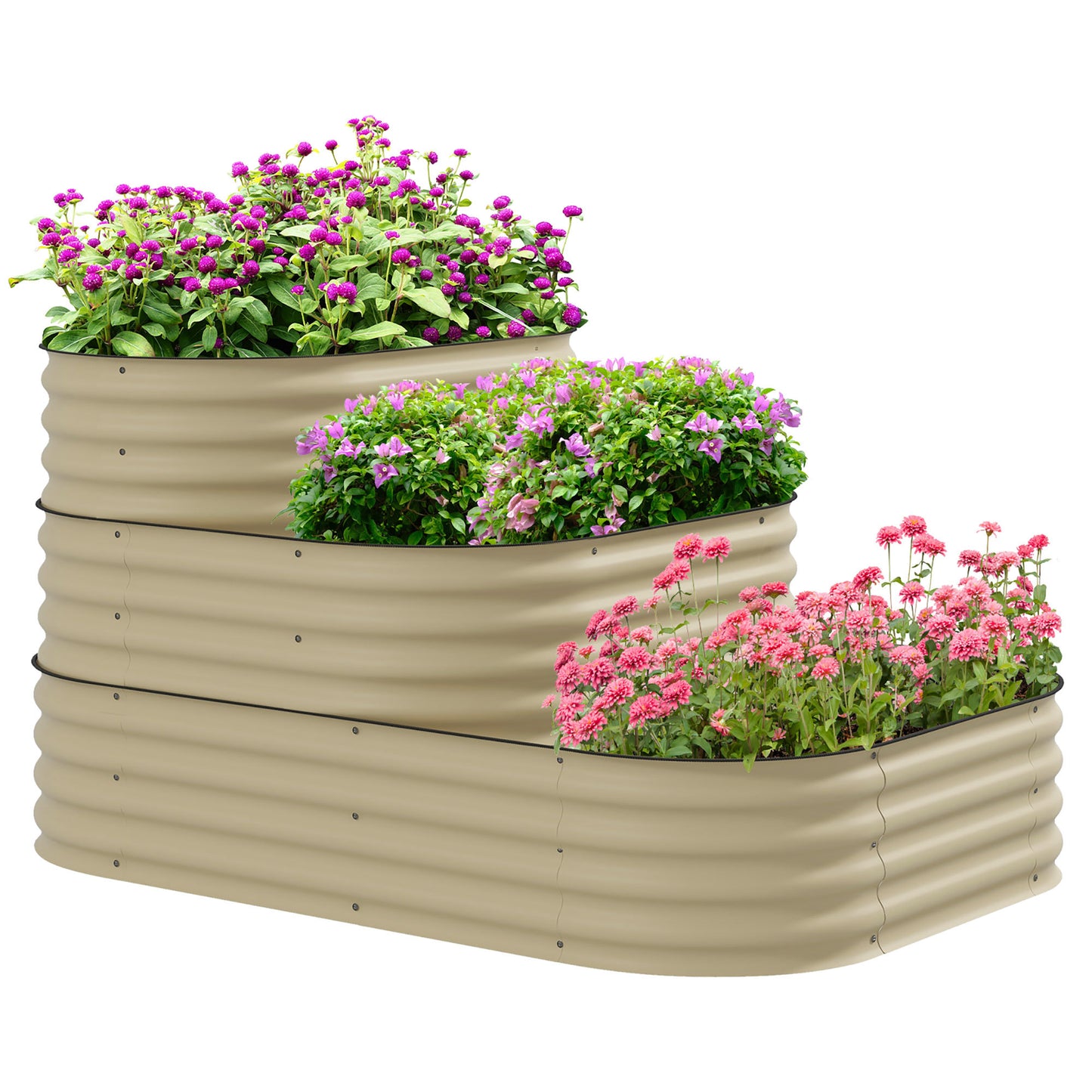 Charming 3-Tier Raised Garden Bed Kit