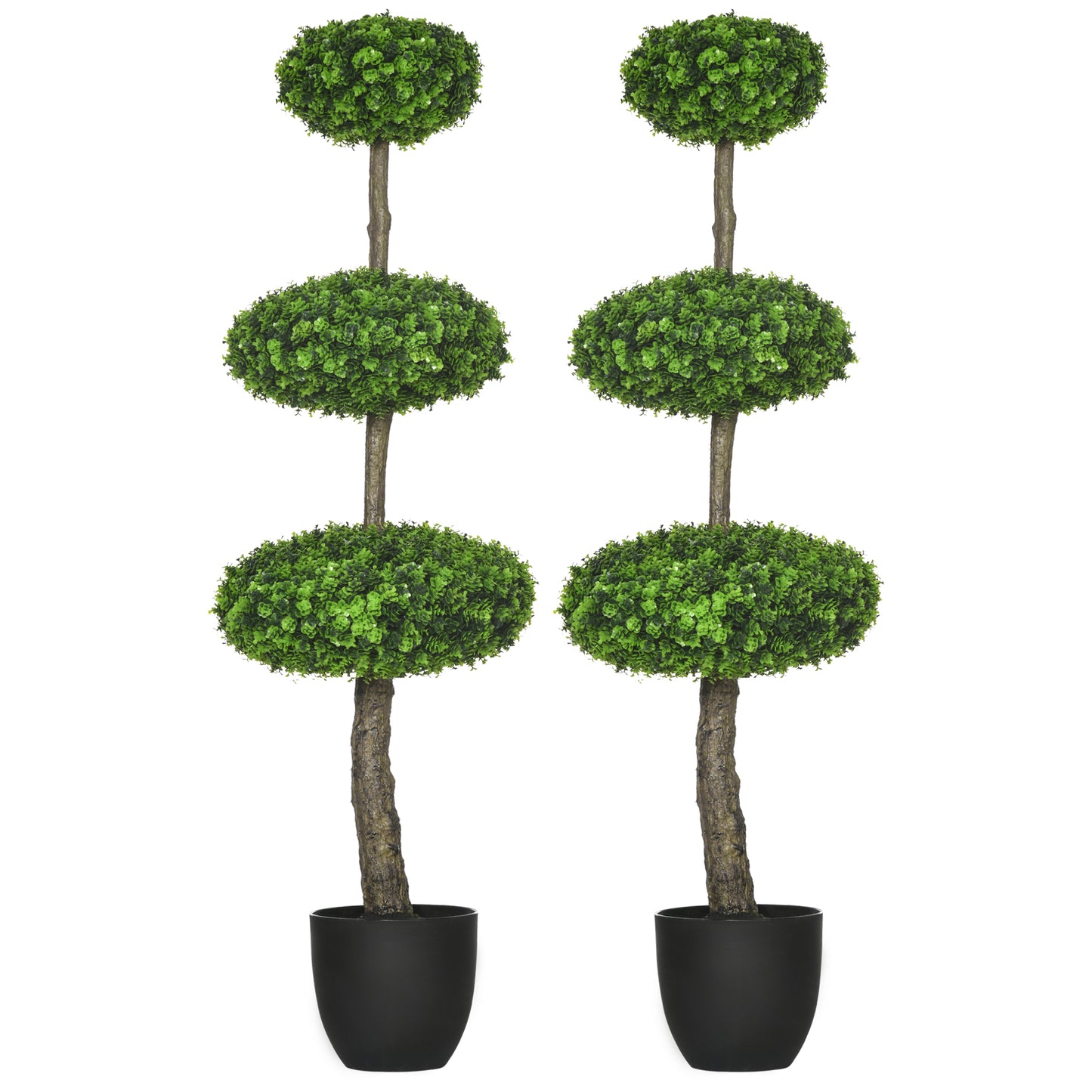 Chic Boxwood Topiary Duo - Perfect for Any Space!