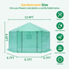 Hexagonal Heavy-Duty Walk-In Greenhouse