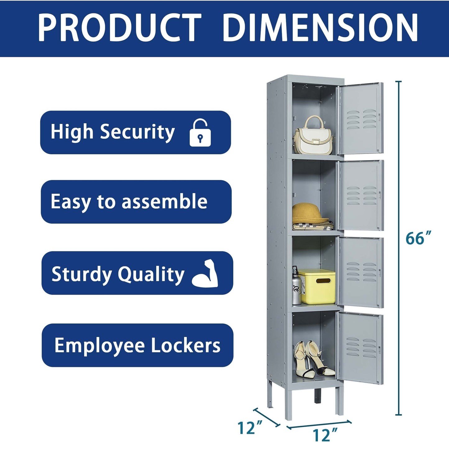 Secure Storage Lockers for Home and Office