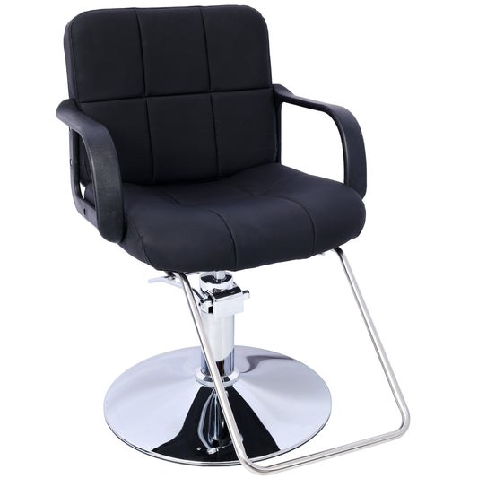 Stylish Heavy-Duty Salon Chair with Hydraulic Pump