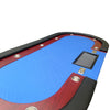 Luna Blue Waterproof Poker Table for 9 Players