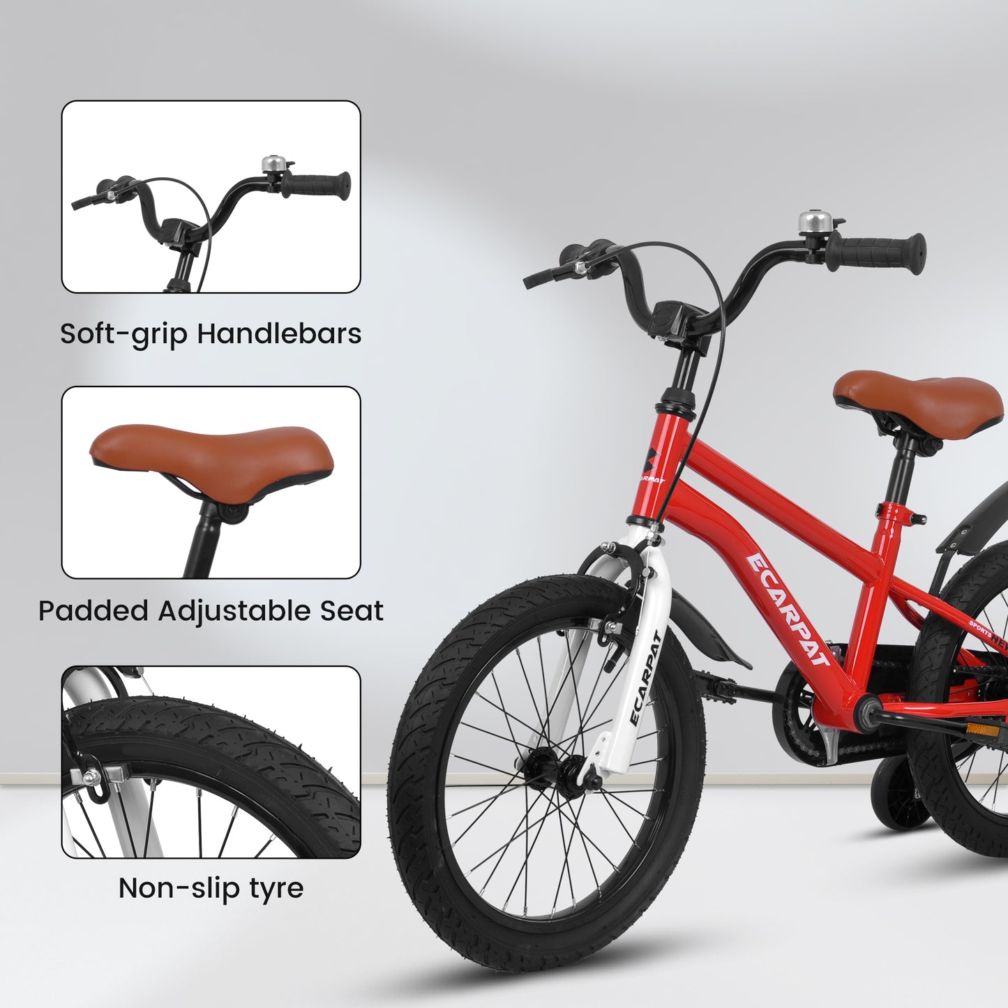 Adventure Buddy Kids' Bike with Training Wheels