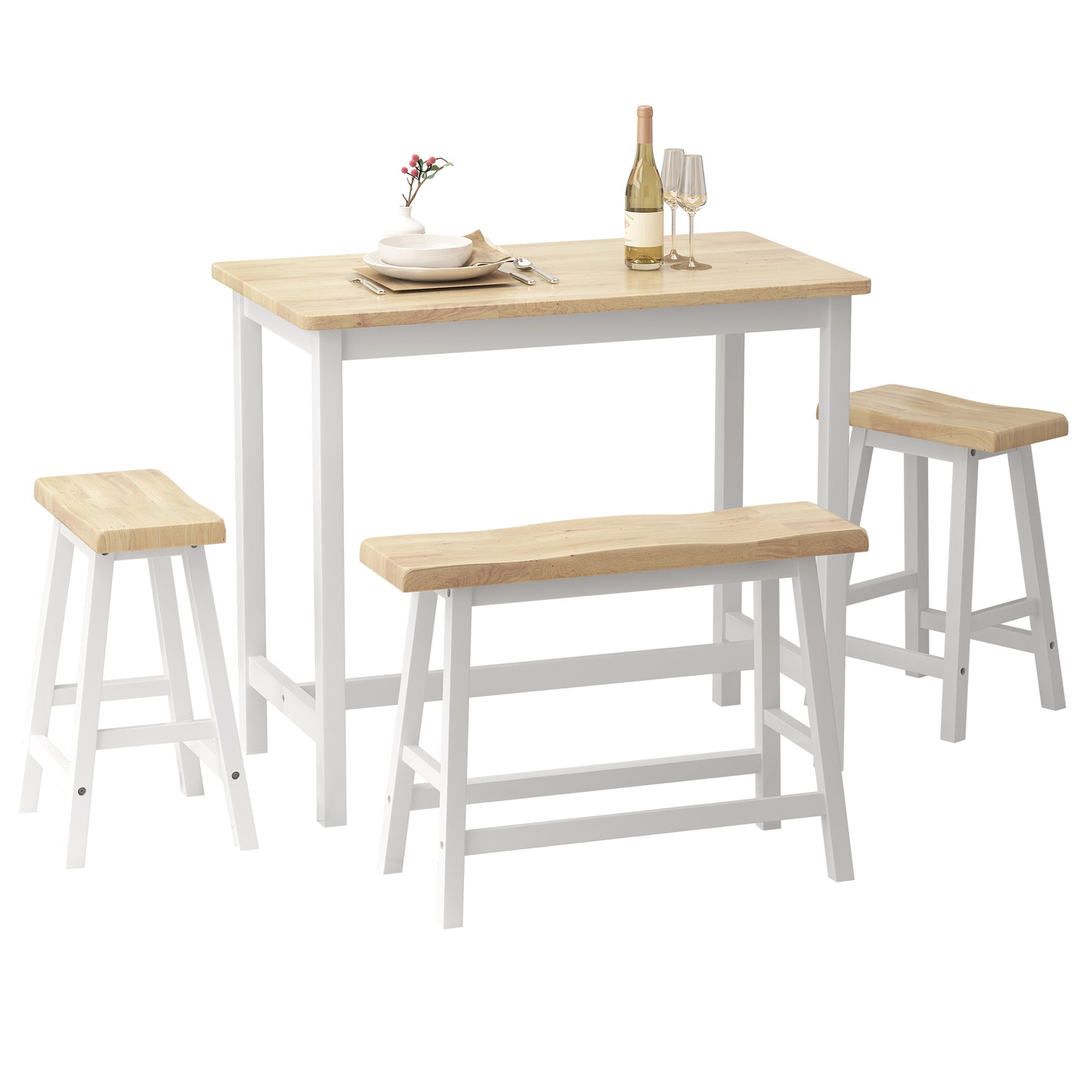 Chic Bistro Dining Set for Cozy Spaces