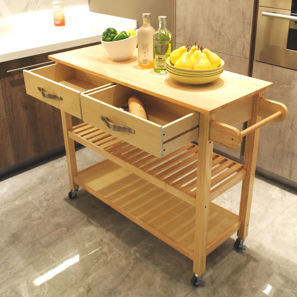 Versatile Mobile Kitchen Island & Cart