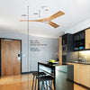 Sleek White Ceiling Fan with Remote - Perfect for Any Room!