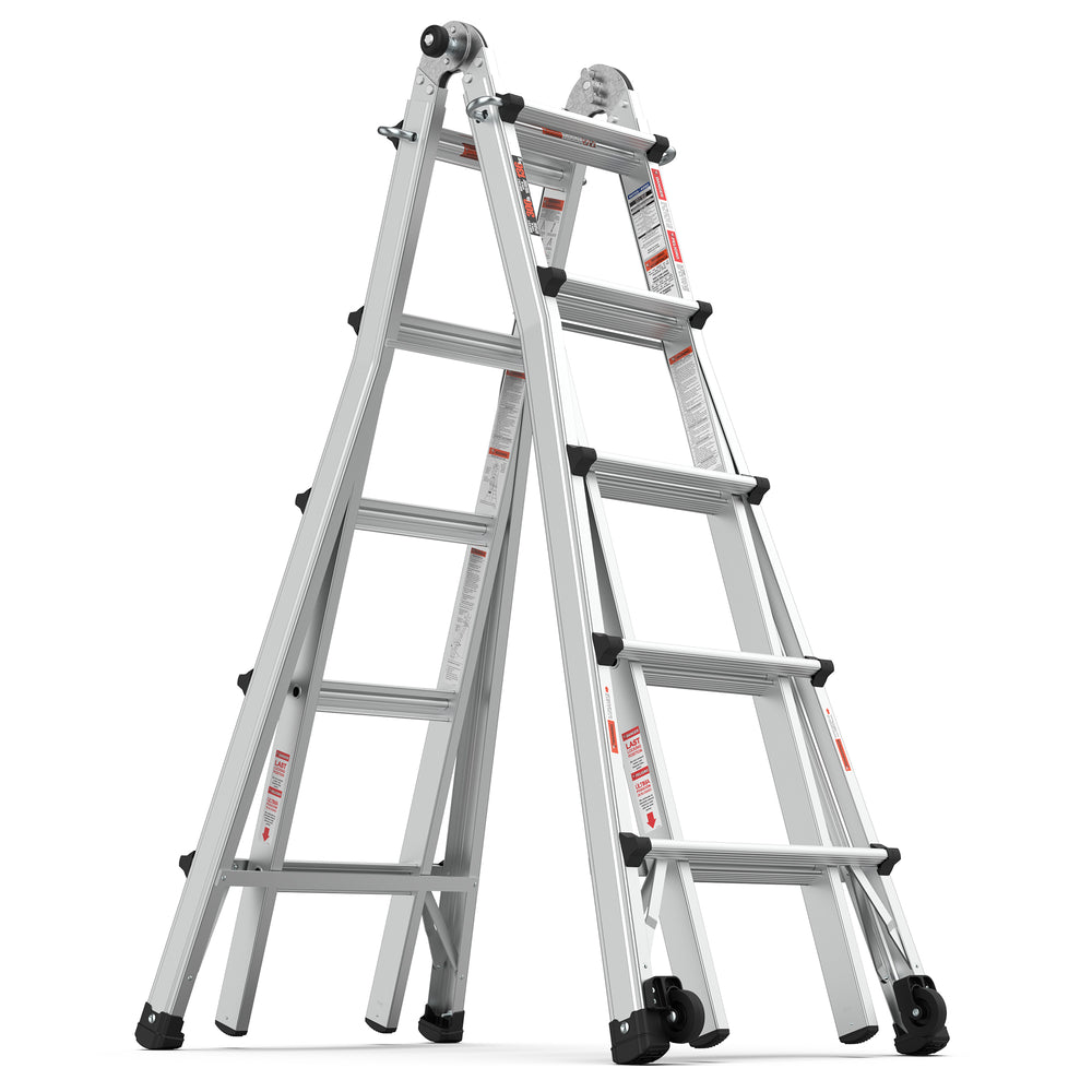 Versatile Wheels-Up Ladder