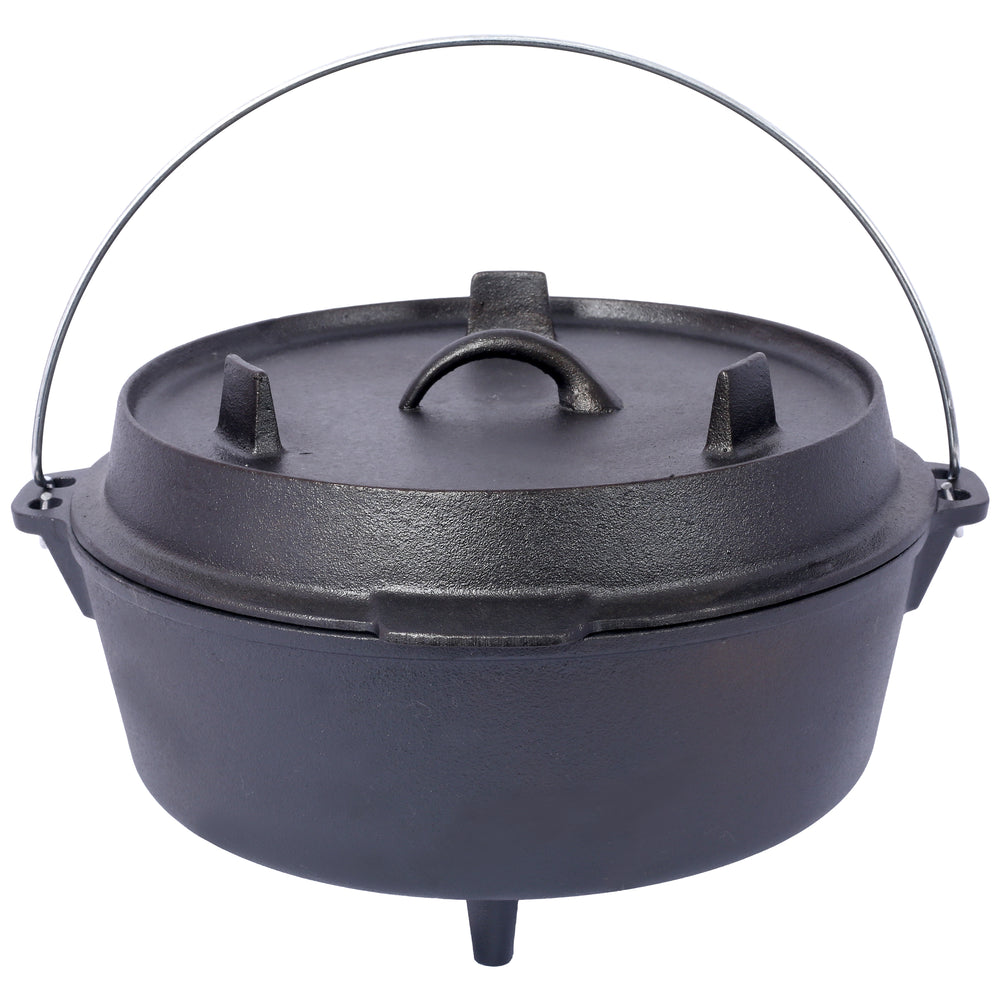 Campfire Cast Iron Dutch Oven with Lid