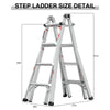 Versatile Aluminum Multi-Position Ladder