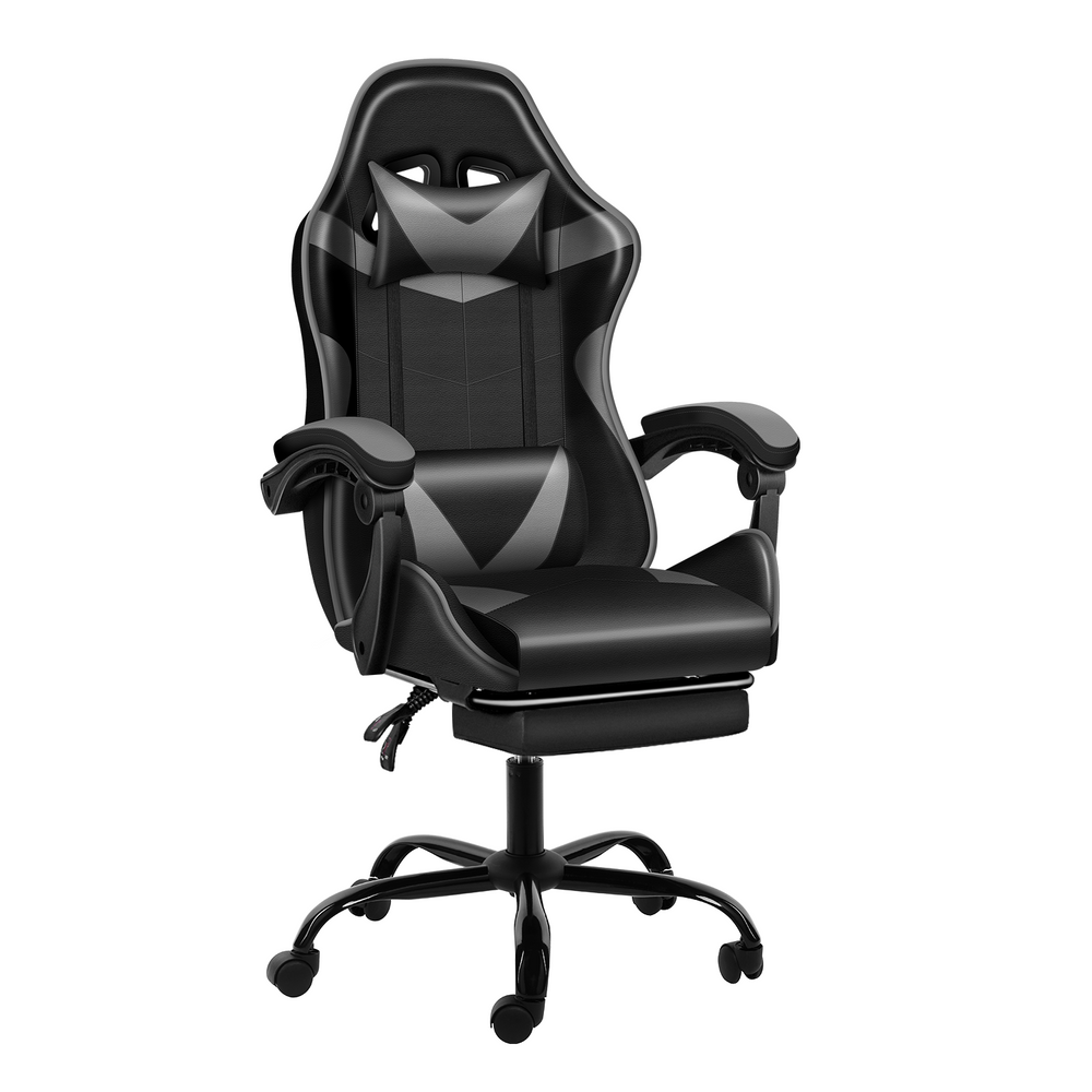 YSSOA Ergonomic Racing Gaming Chair with Footrest