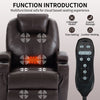 Cozy Lift Recliner with Vibration Massage and Heat for Seniors