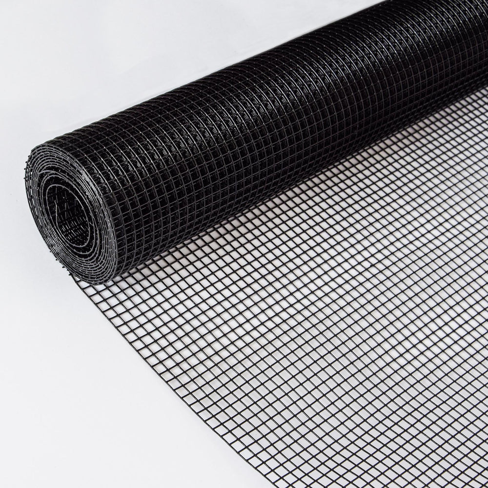 All-Weather Black Vinyl Hardware Cloth for Your Coop and Garden