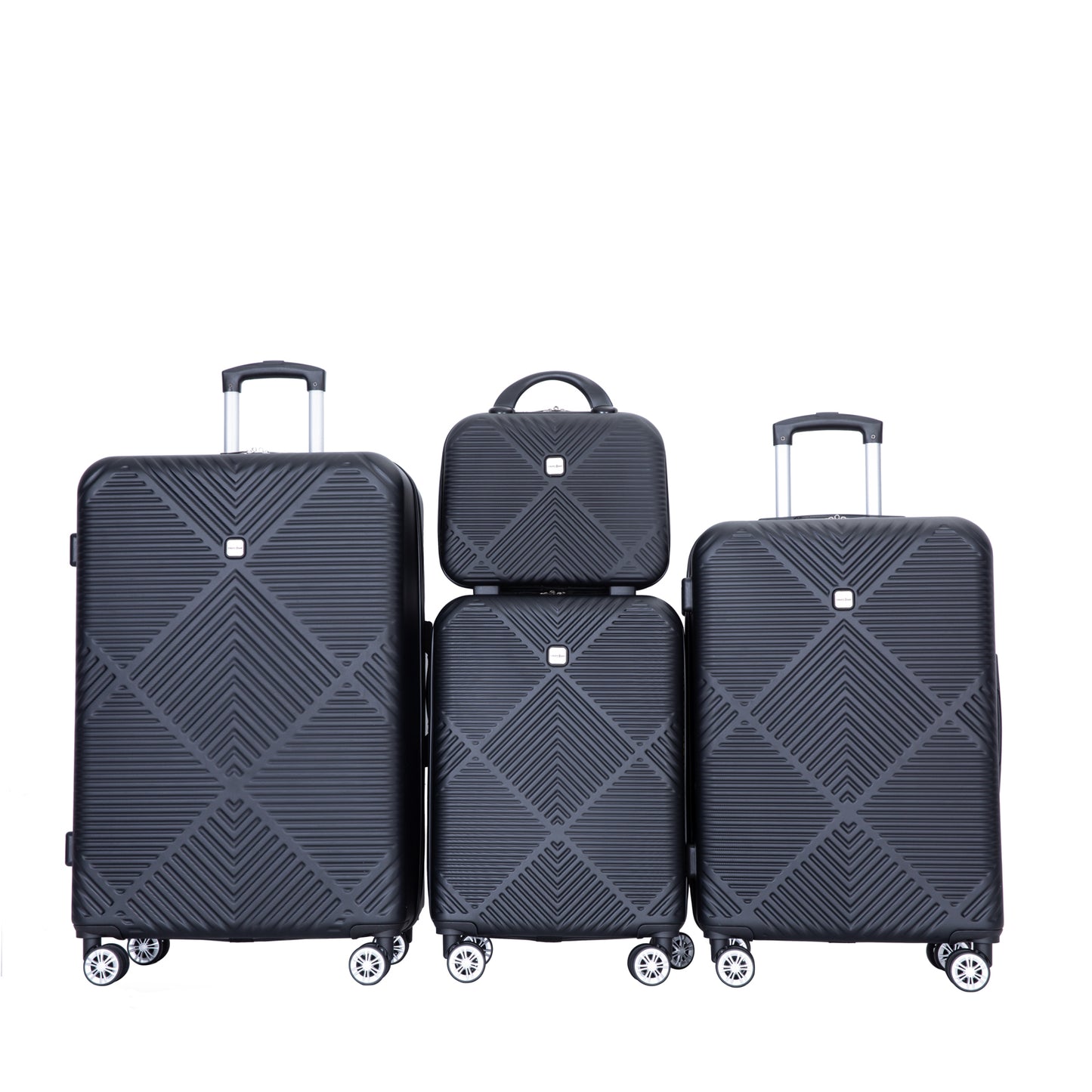 Jet Setter Luggage Set with Stylish Makeup Case