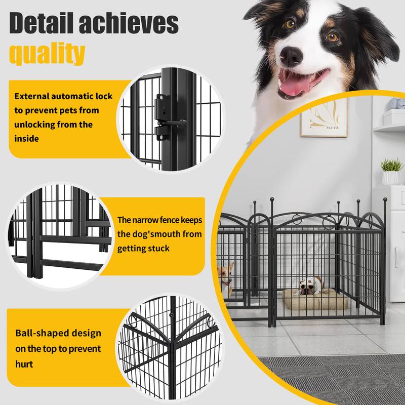 Paw Paradise Playpen: The Ultimate Indoor/Outdoor Dog Fence