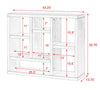 CozyCube Wooden Bookcase - Stylish Storage for Every Room