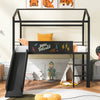 Slide & Write Metal Loft Bed