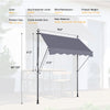 SunShade Patio Awning – UV Protection Canopy for Outdoor Comfort