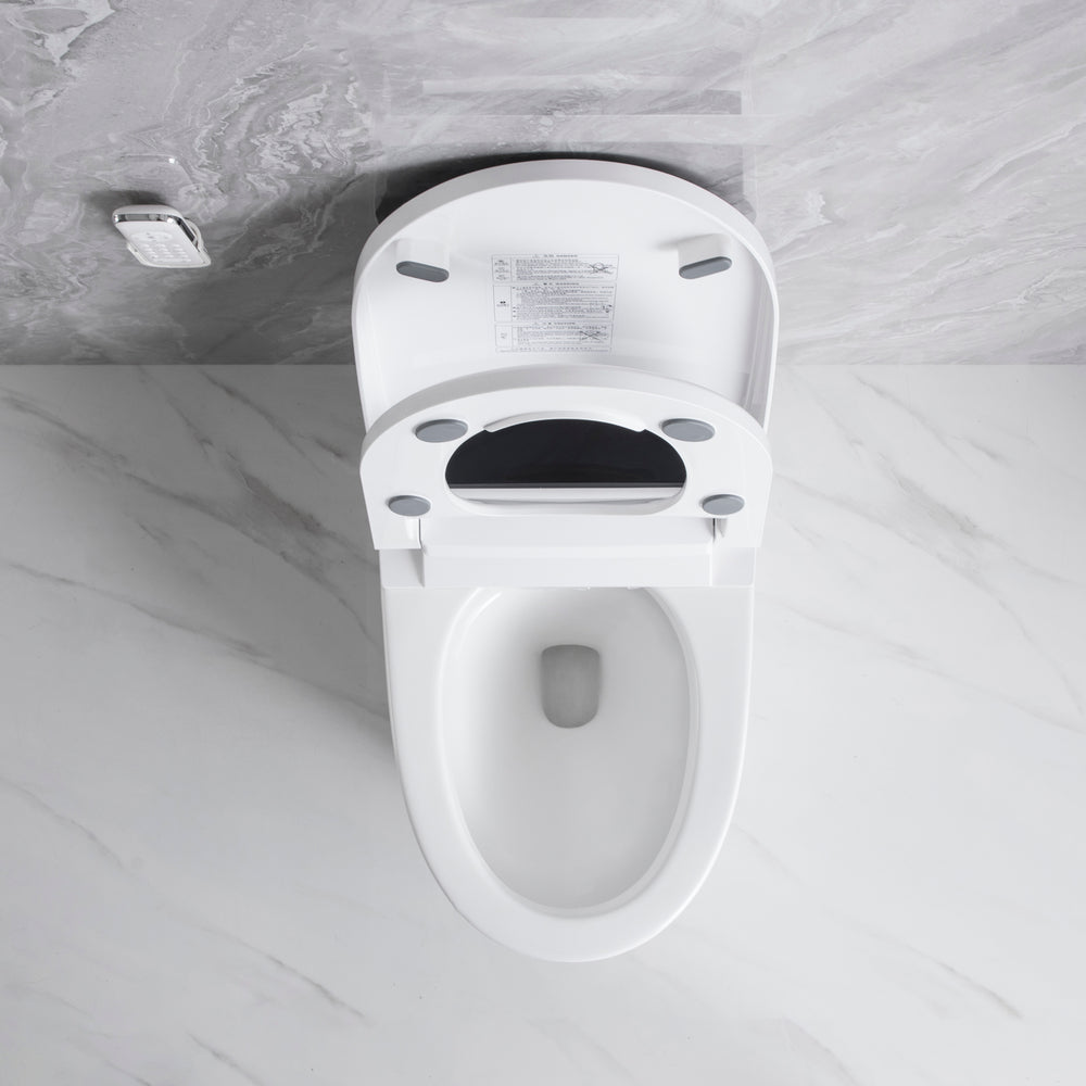 Smart Bidet Toilet with Heated Seat & Auto Features