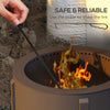 Outsunny Smokeless Fire Pit & Grill – The Ultimate Portable Bonfire Solution!