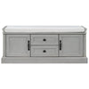 Cozy Storage Bench with Cushioned Seat