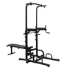 Ultimate Fitness Tower: Versatile Pull-Up & Dip Station