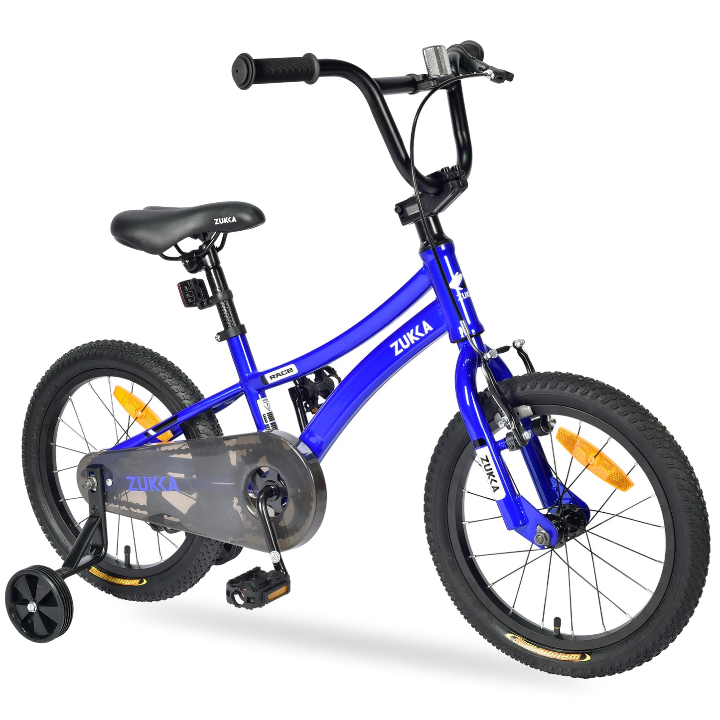 ZUKKA Kids Bike - Fun & Safe Bicycle with Training Wheels for Ages 4-7