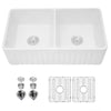 Charming White Farmhouse Sink