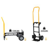 Versatile Heavy-Duty Cart: Dual Dolly & Push Design for Easy Moving